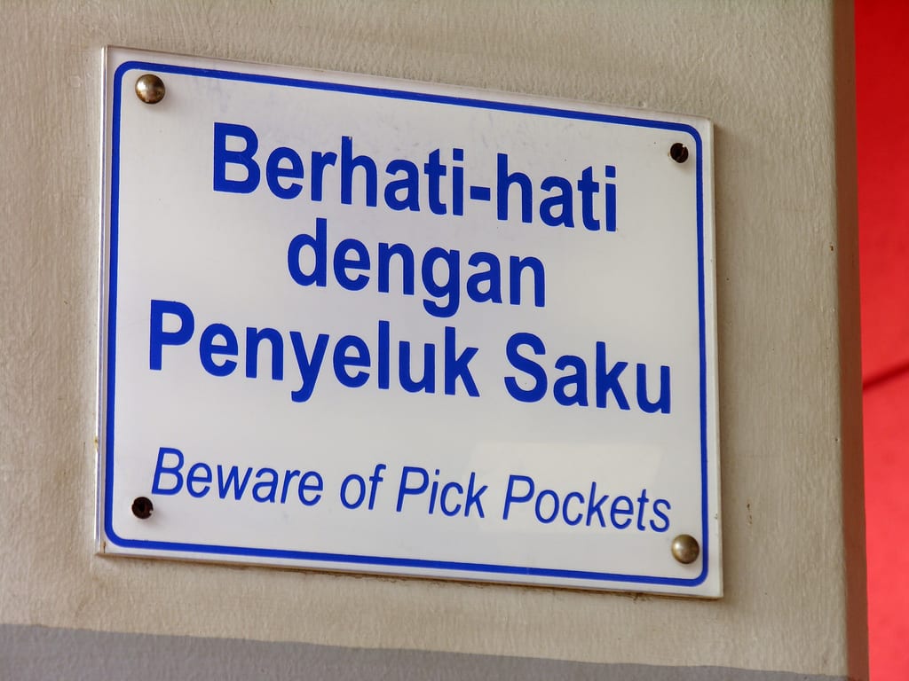 Penceluk Saku pickpockets
